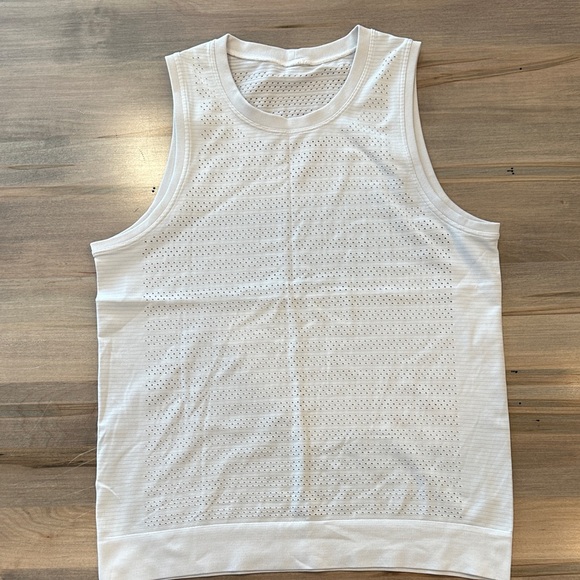 lululemon athletica Tops - Lululemon Light Grey Tank Top